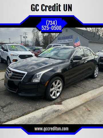 2014 Cadillac ATS for sale at GC Credit UN in Garden City MI