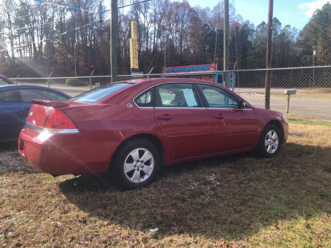 2008 Chevrolet Impala for sale at AFFORDABLE USED CARS in North Chesterfield VA