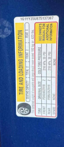 2007 Chevrolet Corvette