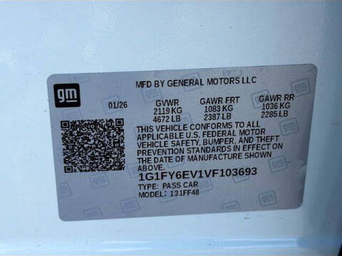 2027 Chevrolet Bolt LT