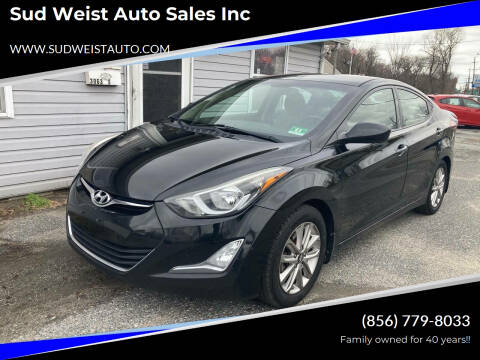 2016 Hyundai Elantra for sale at Sud Weist Auto Sales Inc in Maple Shade NJ
