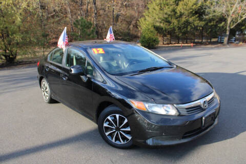 2012 Honda Civic for sale at VNC Inc in Paterson NJ