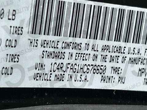 2017 Jeep Grand Cherokee Laredo