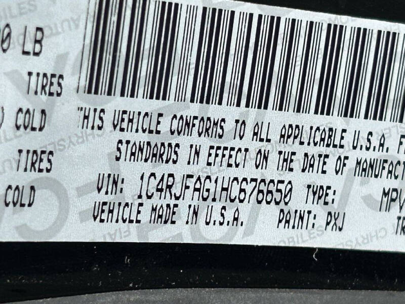 2017 Jeep Grand Cherokee Laredo