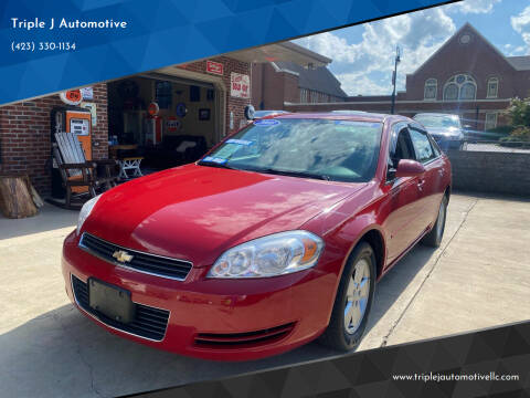 2008 Chevrolet Impala for sale at Triple J Automotive in Erwin TN