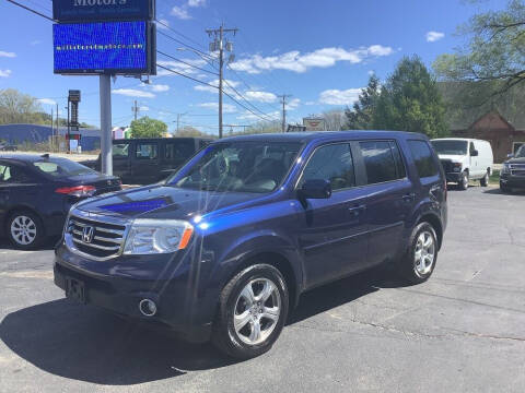 2015 Honda Pilot for sale at Mill Street Motors in Worcester MA