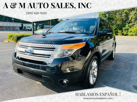 2013 Ford Explorer for sale at A & M Auto Sales, Inc in Alabaster AL