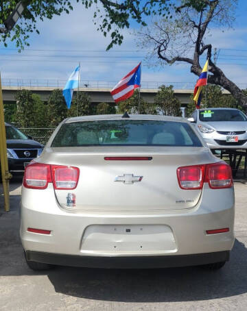 2013 Chevrolet Malibu for sale at ASHE AUTO SALES, LLC. in Dallas TX
