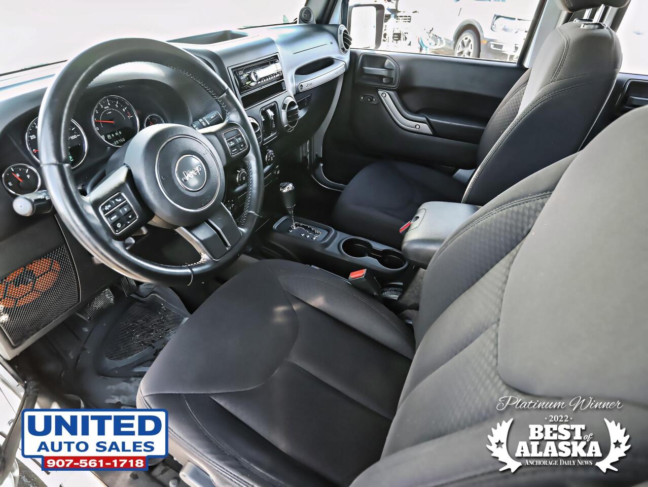 2014 Jeep Wrangler Unlimited Unlimited Sport SUV 4D 38