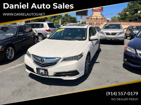 2016 Acura TLX for sale at Daniel Auto Sales in Yonkers NY