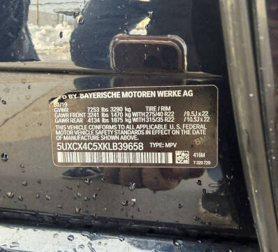 2019 BMW X7 xDrive50i