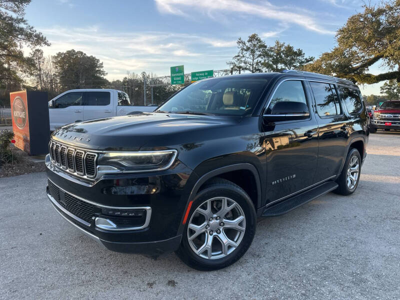 Used 2022 Jeep Wagoneer Series II with VIN 1C4SJUBT1NS158332 for sale in Natchez, MS