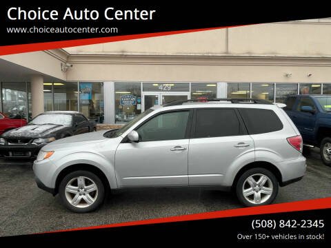 2010 Subaru Forester for sale at Choice Auto Center in Shrewsbury MA