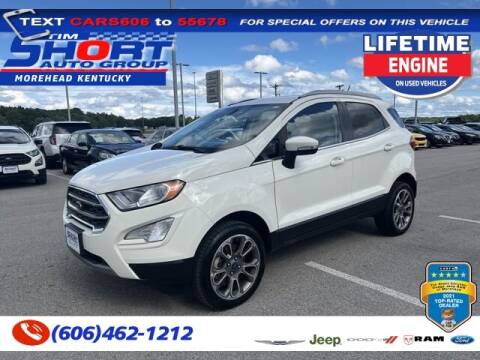 2020 Ford EcoSport for sale at Tim Short Chrysler Dodge Jeep RAM Ford of Morehead in Morehead KY