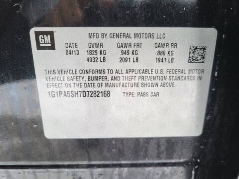 2013 Chevrolet Cruze LS Auto