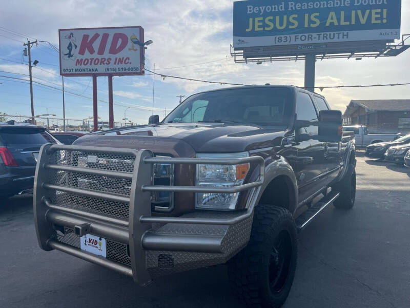 2011 Ford F-250 Super Duty for sale at Kid Motors Inc in El Paso TX