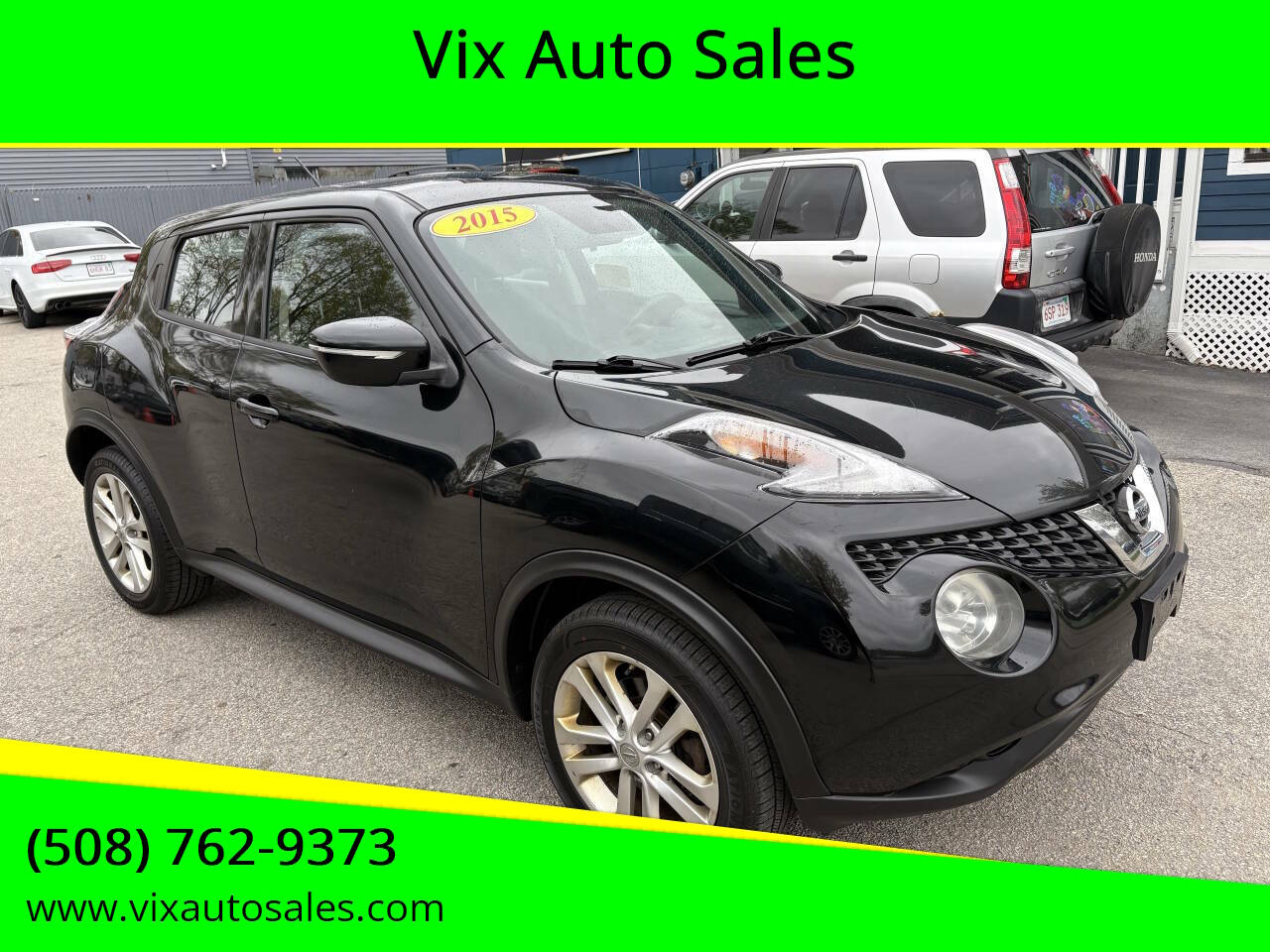 Black 2015 Nissan JUKE S S 4dr Crossover 1