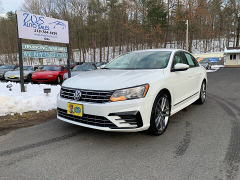 2016 Volkswagen Passat for sale at WS Auto Sales in Castleton On Hudson NY