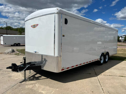 2023 H&H Round Top 101x24 Trailer #7227