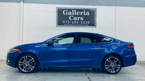 2020 Ford Fusion for sale at Galleria Cars in Dallas TX