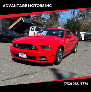 2014 Ford Mustang for sale at ADVANTAGE MOTORS INC in Edison NJ