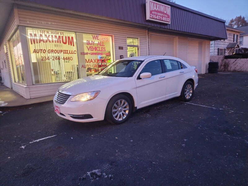 2012 Chrysler 200 for sale at Maximum Auto Group II INC in Cortland OH