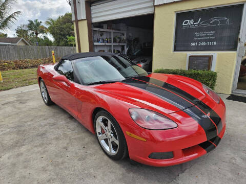 2006 Chevrolet Corvette for sale at O & J Auto Sales in Royal Palm Beach FL