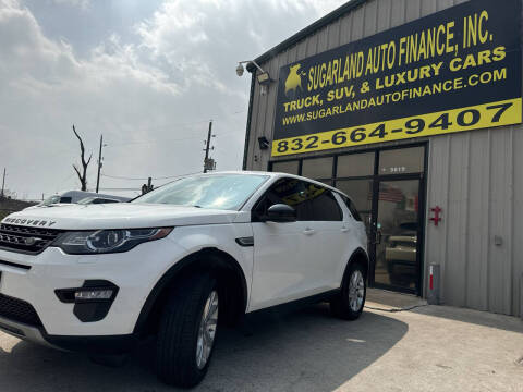 2016 Land Rover Discovery Sport for sale at Sugarland Auto Finance in Houston TX