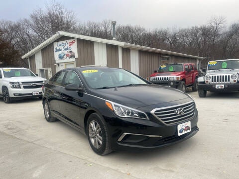 2017 Hyundai Sonata for sale at Victor's Auto Sales Inc. in Indianola IA