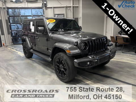 2021 Jeep Wrangler Unlimited for sale at Crossroads Car and Truck - Crossroads Car & Truck - Milford in Milford OH