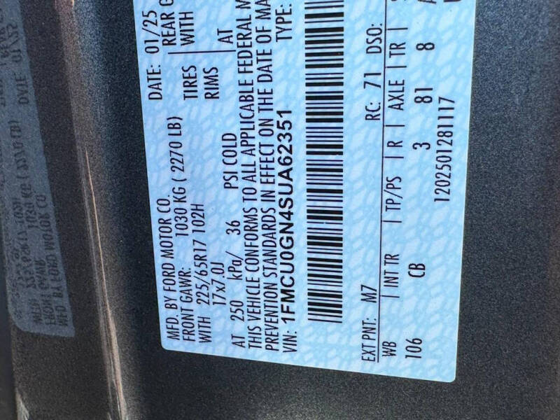 2025 Ford Escape Active