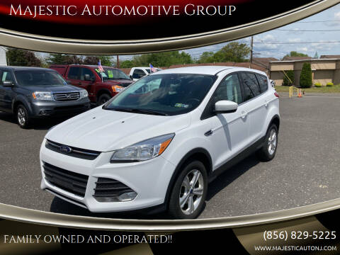2016 Ford Escape for sale at Majestic Automotive Group in Cinnaminson NJ