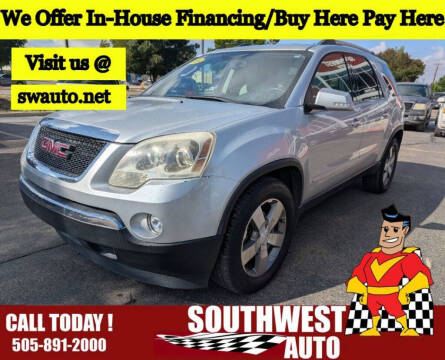 2012 GMC Acadia SLT-1