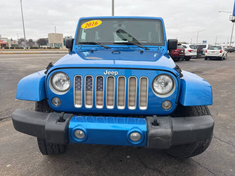 2016 Jeep Wrangler Unlimited Sahara