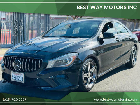 2014 Mercedes-Benz CLA for sale at BEST WAY MOTORS INC in San Diego CA