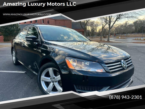 2013 Volkswagen Passat for sale at Amazing Luxury Motors LLC in Gainesville GA