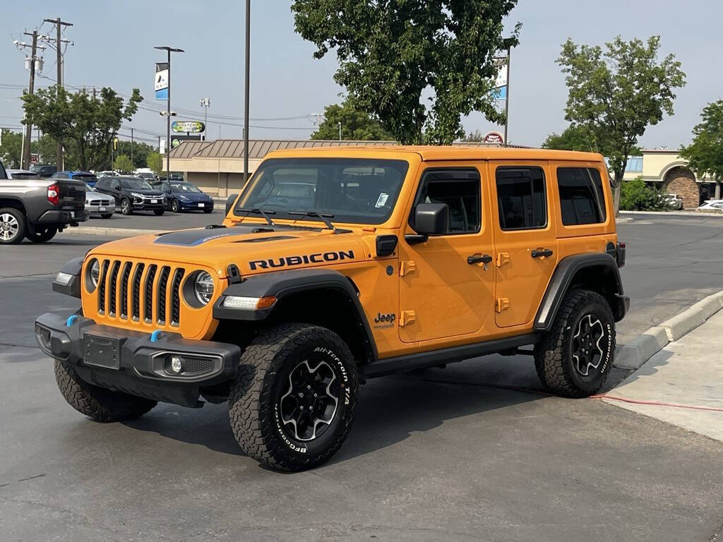 2021 Jeep Wrangler Unlimited for sale at Axio Auto Boise in Boise, ID