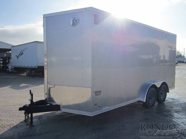 2025 Darkhorse Enclosed Cargo DHW7.5X16TA35 for sale at Rondo Truck & Trailer in Sycamore IL