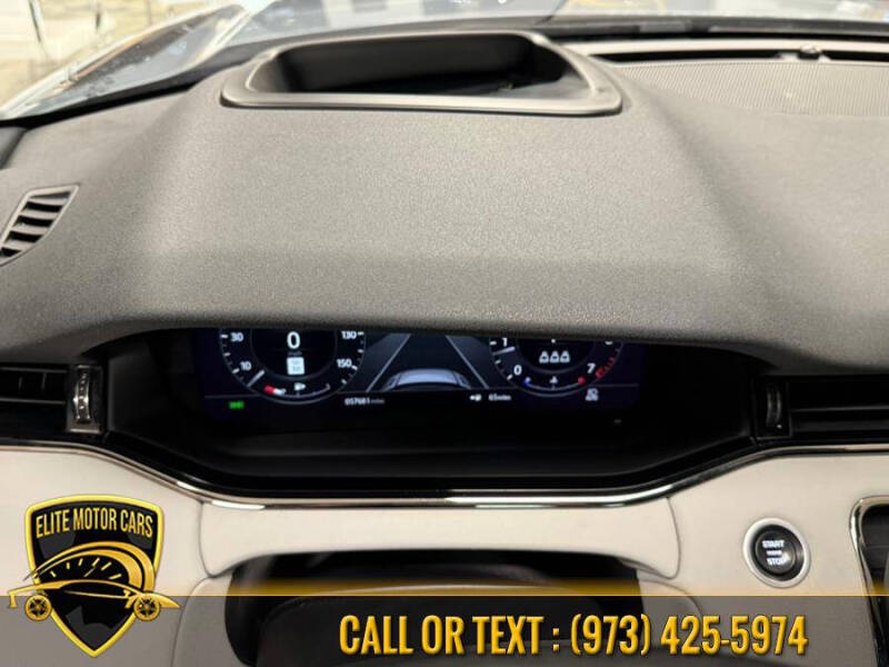 2020 Land Rover Range Rover Evoque First Edition