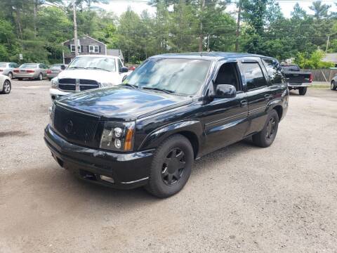 2002 Cadillac Escalade for sale at 1st Priority Autos in Middleborough MA