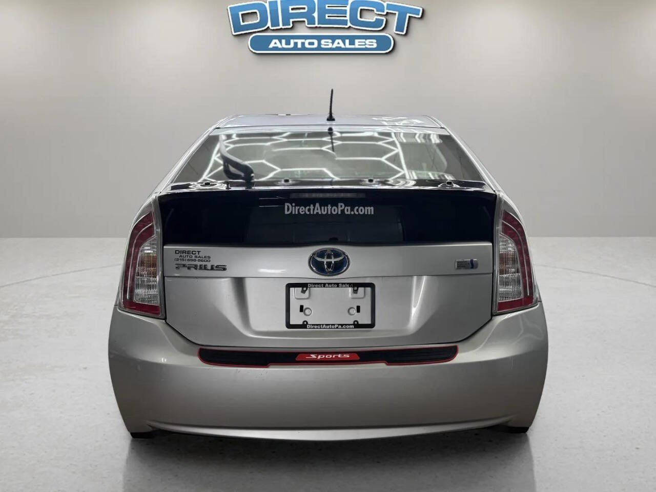 2014 Toyota Prius Two 4dr Hatchback - Silver exterior view 5