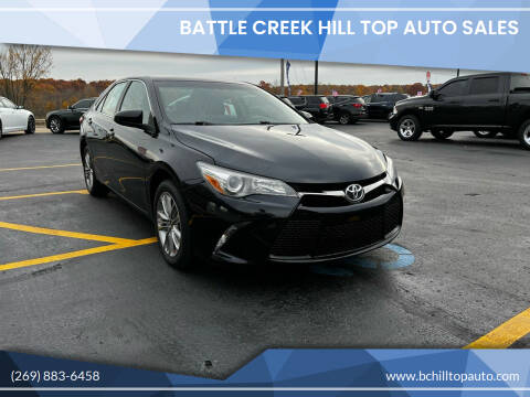 2016 Toyota Camry for sale at Battle Creek Hill Top Auto Sales in Battle Creek MI