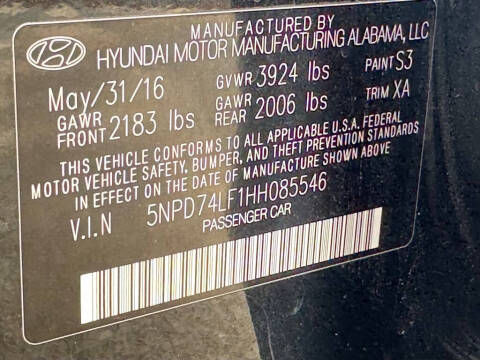 2017 Hyundai Elantra