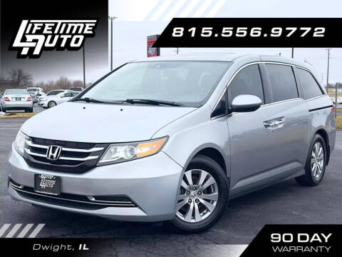 2016 Honda Odyssey for sale at Lifetime Auto in Dwight IL