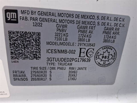 2023 GMC Sierra 1500