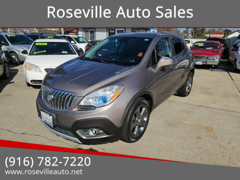 2013 Buick Encore for sale at Roseville Auto Sales in Roseville CA