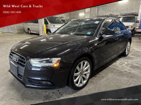 2013 Audi A4 for sale at Wild West Cars & Trucks in Seattle WA