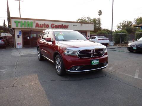 2014 Dodge Durango for sale at THM Auto Center in Sacramento CA