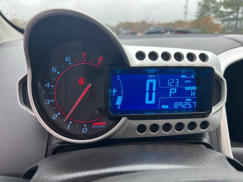 2016 Chevrolet Sonic RS Auto