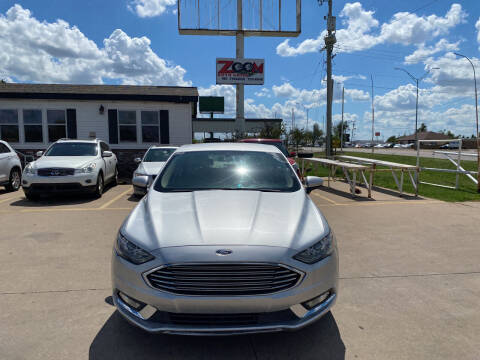 2017 Ford Fusion for sale at Zoom Auto Sales in Oklahoma City OK